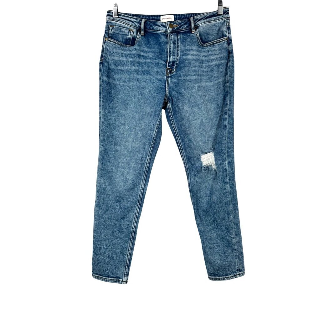 Driftwood Acid wash skinny high waist jeans‎ distressed sz 31
